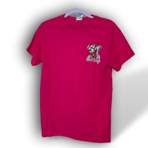 Gildan hot pink soccer mom t-shirt size small NWT